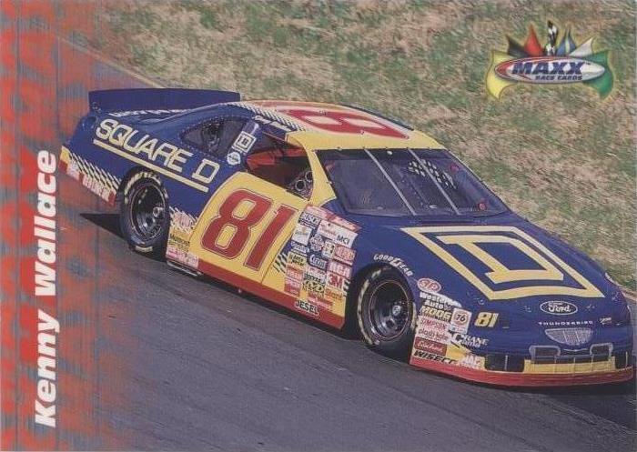 1997 Upper Deck Maxx - Kenny Wallace #72