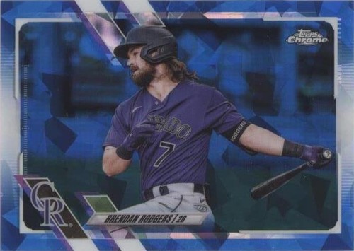 2021 Topps Chrome Sapphire Edition - Brendan Rodgers #591