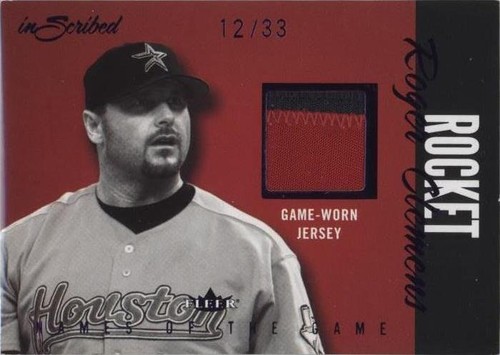 2004 Fleer inScribed - Roger Clemens #NGJ-RC