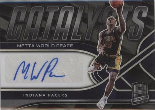 2021-22 Panini Spectra - Metta World Peace #CAS-MWP