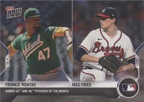 2021 Topps Now - Frankie Montas Max Fried #902