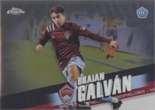 2022 Topps Chrome MLS Braian Galvan #100