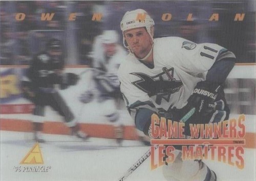 1995-96 Pinnacle McDonald's - Owen Nolan #MCD-10