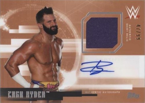2017 Topps WWE Undisputed - Zack Ryder #UAR-ZR