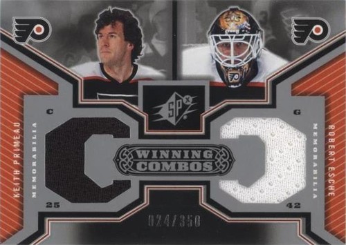 2005-06 SPx - Keith Primeau Robert Esche #WC-PE