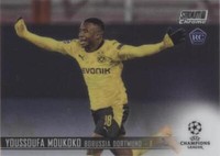 2020-21 Topps Stadium Club Chrome UCL Youssoufa Moukoko #57