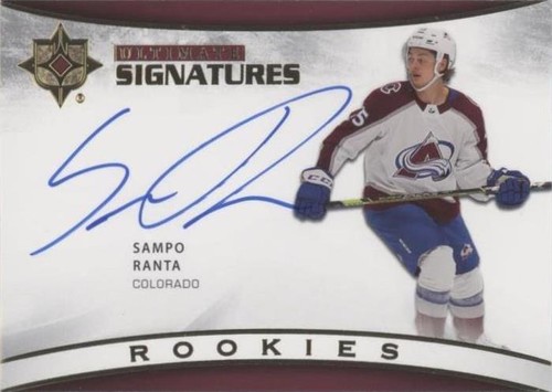 2021-22 Upper Deck Ultimate Collection - Sampo Ranta #USR-SR