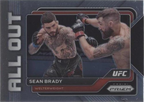 2023 Select UFC #OA-SBD Sean Brady Octagon Action Signatures