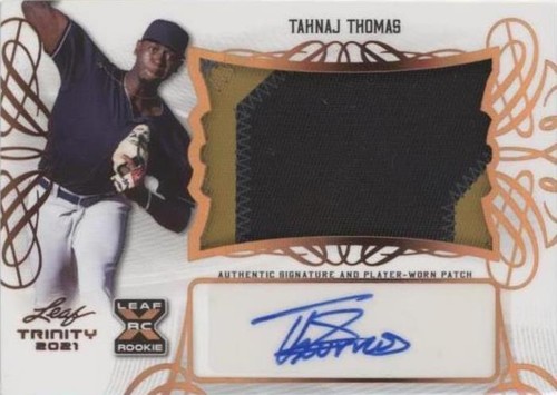 2021 Leaf Trinity - Tahnaj Thomas #PA-TT1