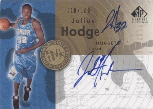 2005-06 SP Signature Edition - Julius Hodge #II-JH