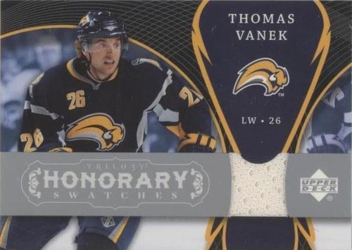2007-08 Upper Deck Trilogy - Thomas Vanek #HS-TV