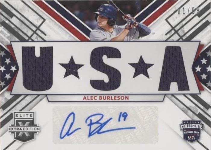 2019 Panini Elite Extra Edition - Alec Burleson #USMS-AB