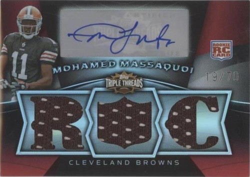 2009 Topps Triple Threads Mohamed Massaquoi #122