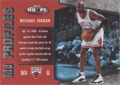 2005-06 NBA Hoops - Michael Jordan #MJ-22