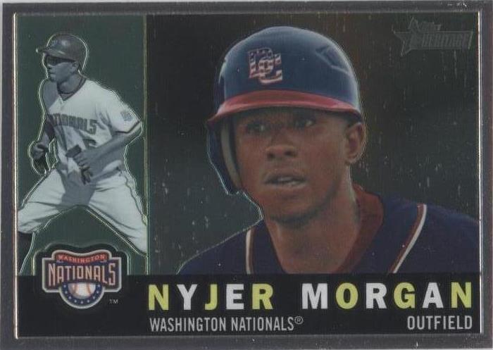 Topps Heritage 2009 - Nyjer Morgan #CHR190