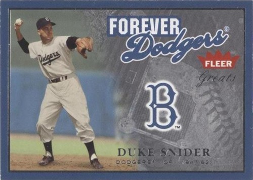 2004 Fleer Greats of the Game - Duke Snider #5 F