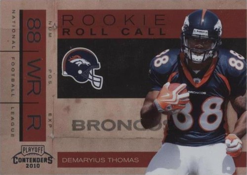 2010 Playoff Contenders Demaryius Thomas #9