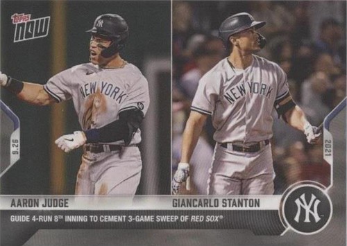 2021 Topps Now - Aaron Judge Giancarlo Stanton #868