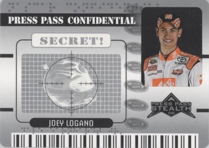 2009 Press Pass Stealth - Joey Logano #PC 13