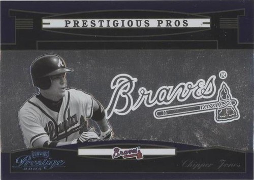 2005 Playoff Prestige - Chipper Jones #PP-80
