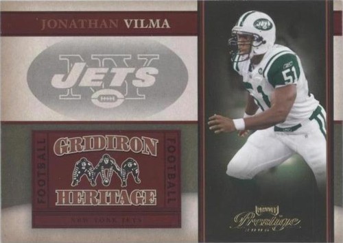 2006 Playoff Prestige Jonathan Vilma #GH 6