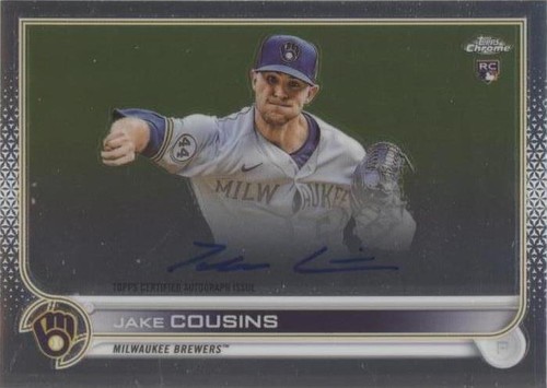 2022 Topps Chrome - Jake Cousins #RA-JC