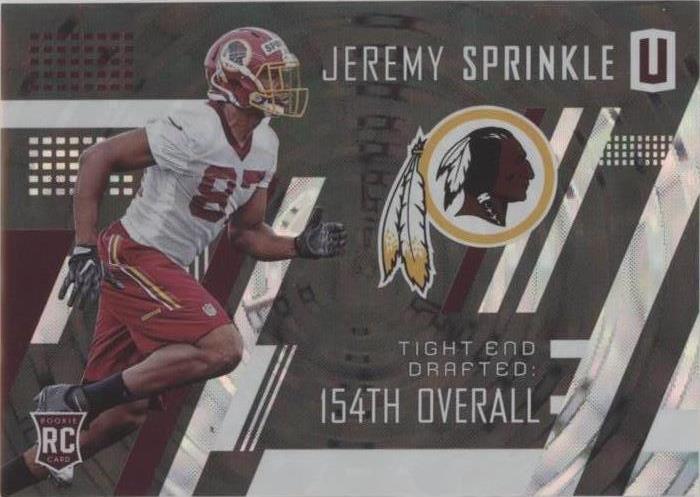 2017 Panini Unparalleled Jeremy Sprinkle #290