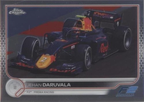 2021 Topps Chrome F1 Formula 1 #125 Jehan Daruvala Checker