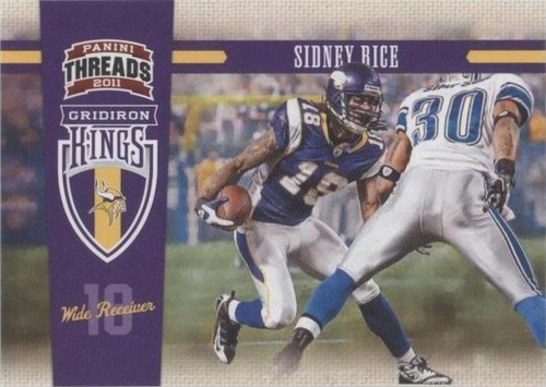 2011 Panini Threads Sidney Rice #27