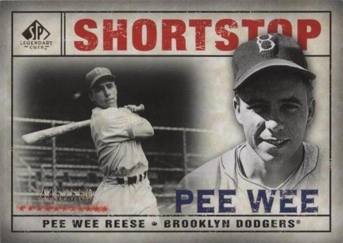 2008 SP Legendary Cuts - Pee Wee Reese #157