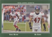 2006 Topps Total Gibril Wilson Will Demps #425