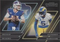 2022 Panini Contenders Jalen Ramsey Josh Allen #CS-AR