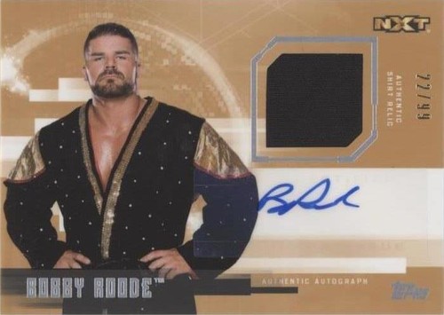 2017 Topps WWE Undisputed - Bobby Roode #UAR-BR