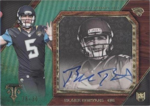 2014 Topps Triple Threads Blake Bortles #TTT-BB