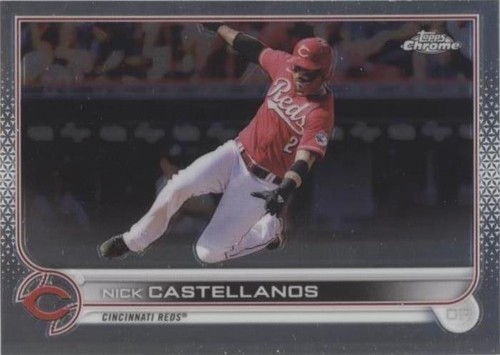 NICK CASTELLANOS TOPPS CHROME COSMIC BASE PHILADELPHIA