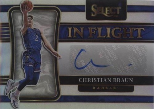 2022 Origins #RJA-CBR Christian Braun Rookie Jersey Auto RPA Gold
