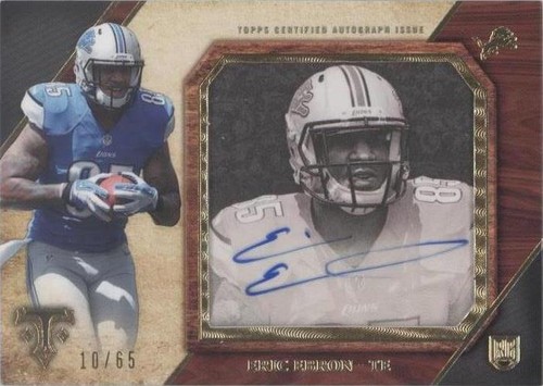2014 Topps Triple Threads Eric Ebron #TTT-EE