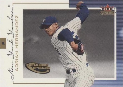 2001 Fleer Genuine - Adrian Hernandez #114