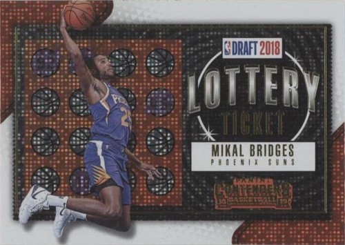 2018-19 Panini Contenders - Mikal Bridges #10