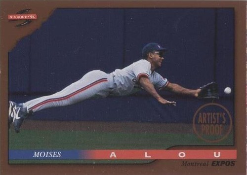 1996 Score - Moises Alou #61