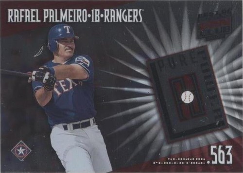 2002 Donruss Best of Fan Club - Rafael Palmeiro #PP-16