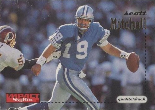 1996 Skybox Impact Scott Mitchell #45