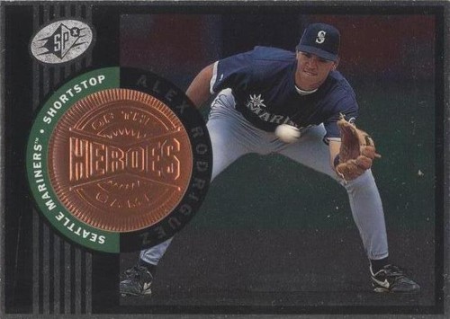 1998 SPx Finite - Alex Rodriguez #179