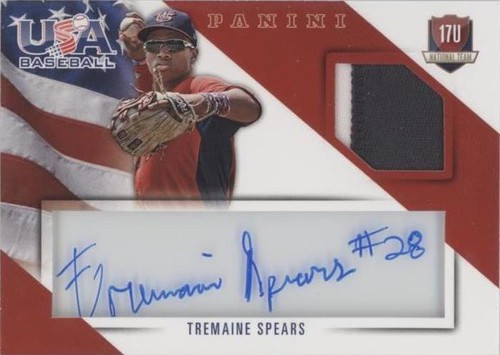 2015 Panini USA Baseball - Tremaine Spears #37
