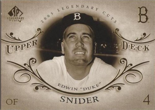 2005 SP Legendary Cuts - Duke Snider #20