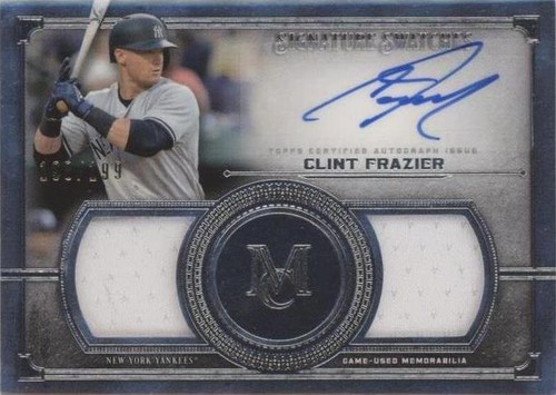 2019 Topps Museum Collection - Clint Frazier #SSDA-CF