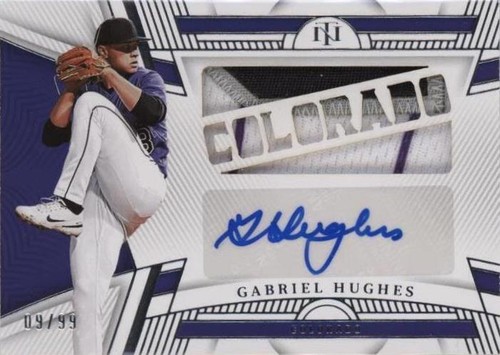 2023 Panini National Treasures - Gabriel Hughes #DMS-GH