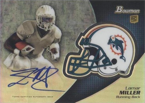 2012 Bowman Lamar Miller #BCRA-LM