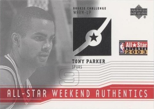 2003-04 Upper Deck - Tony Parker #AS-TP