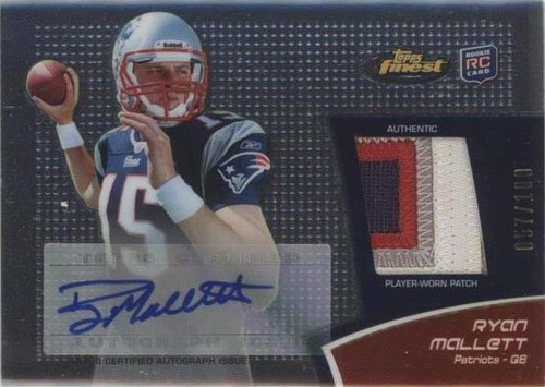 2011 Topps Finest Ryan Mallett #RAP-RM